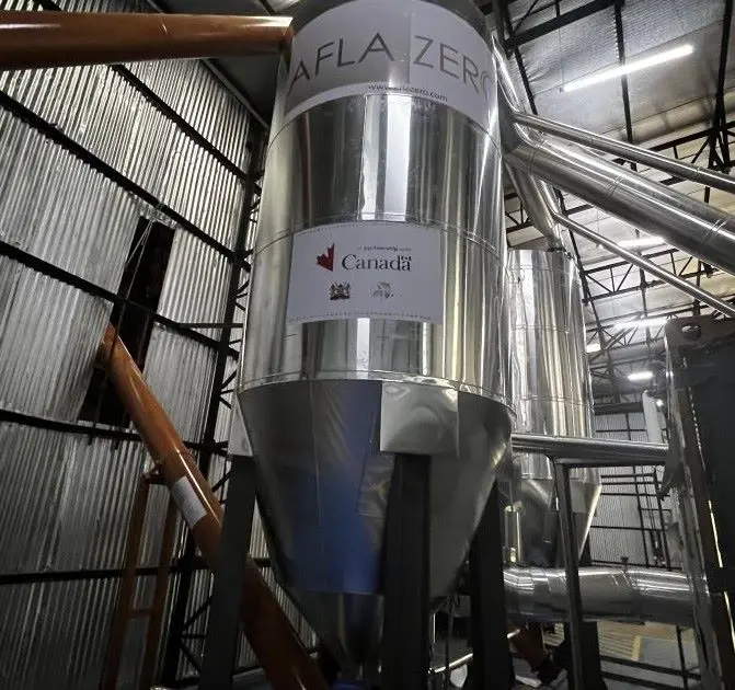 Aflatoxin unit that was delivered in Bungoma. Image: courtesy.