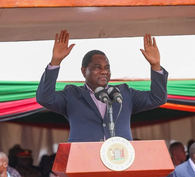 President Hakainde. Image: courtesy (President X)