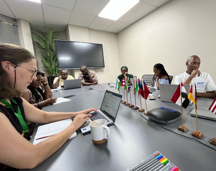 IWMI South African seminar series on circular economy. Image: courtesy.